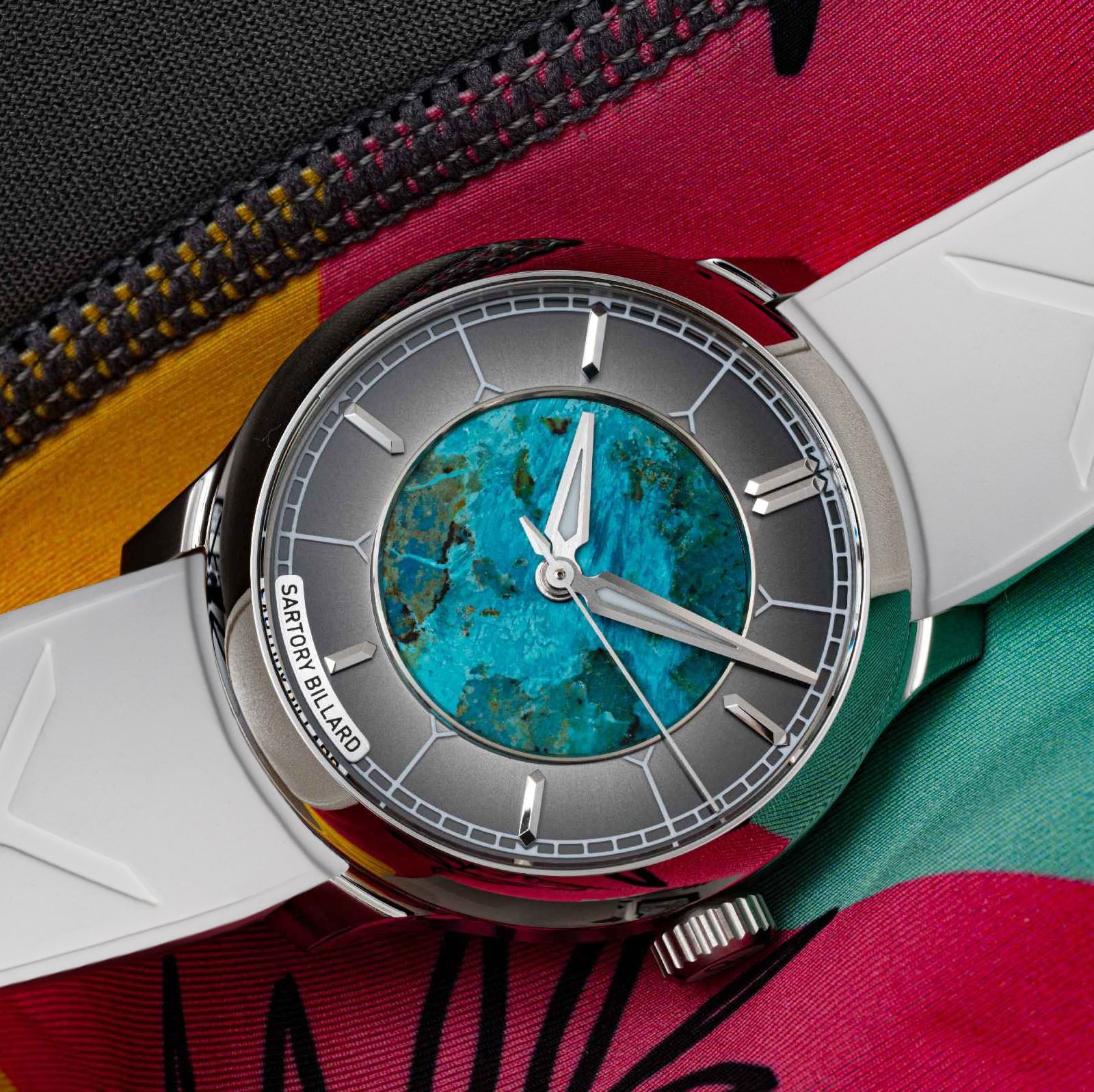 SB04-E CHRYSOCOLLA PLATINUM – Sartory Billard