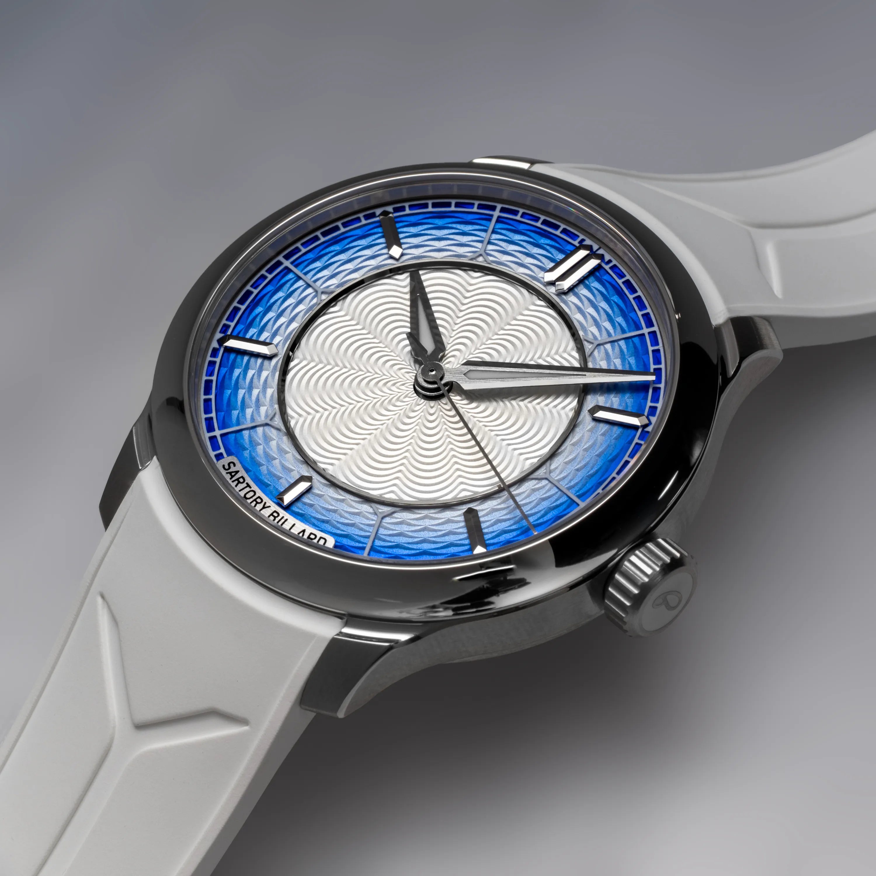 SB04-E EXQUISITE BLUE GUILLOCHÉ