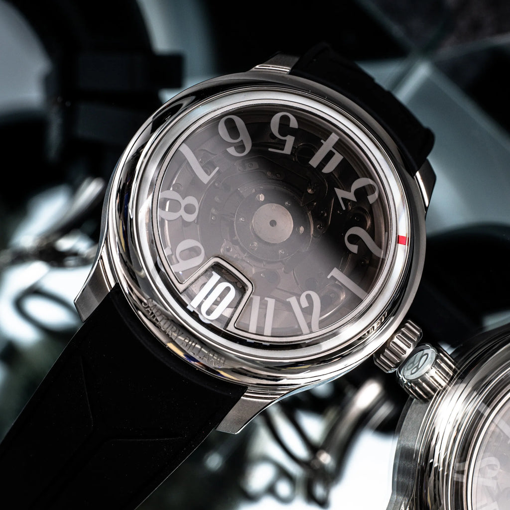 SB10 JUMPING HOUR – BLACK SAPPHIRE