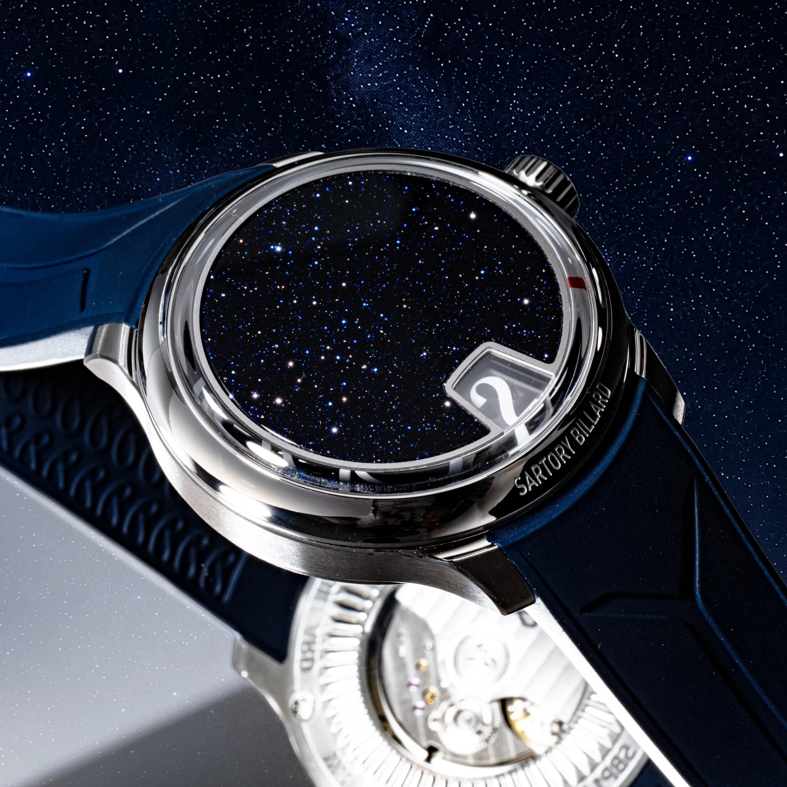 SB10 HEURE SAUTANTE BLUE AVENTURINE