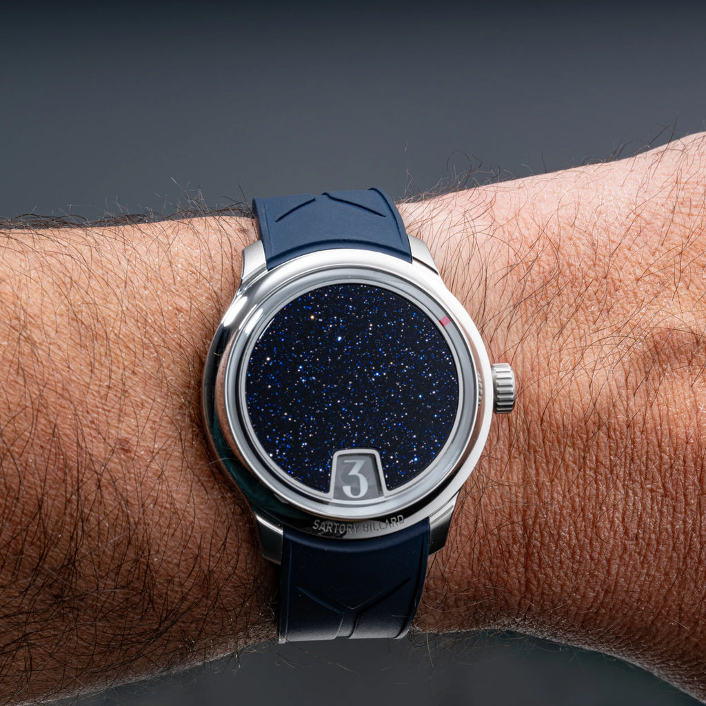 SB10 HEURE SAUTANTE BLUE AVENTURINE