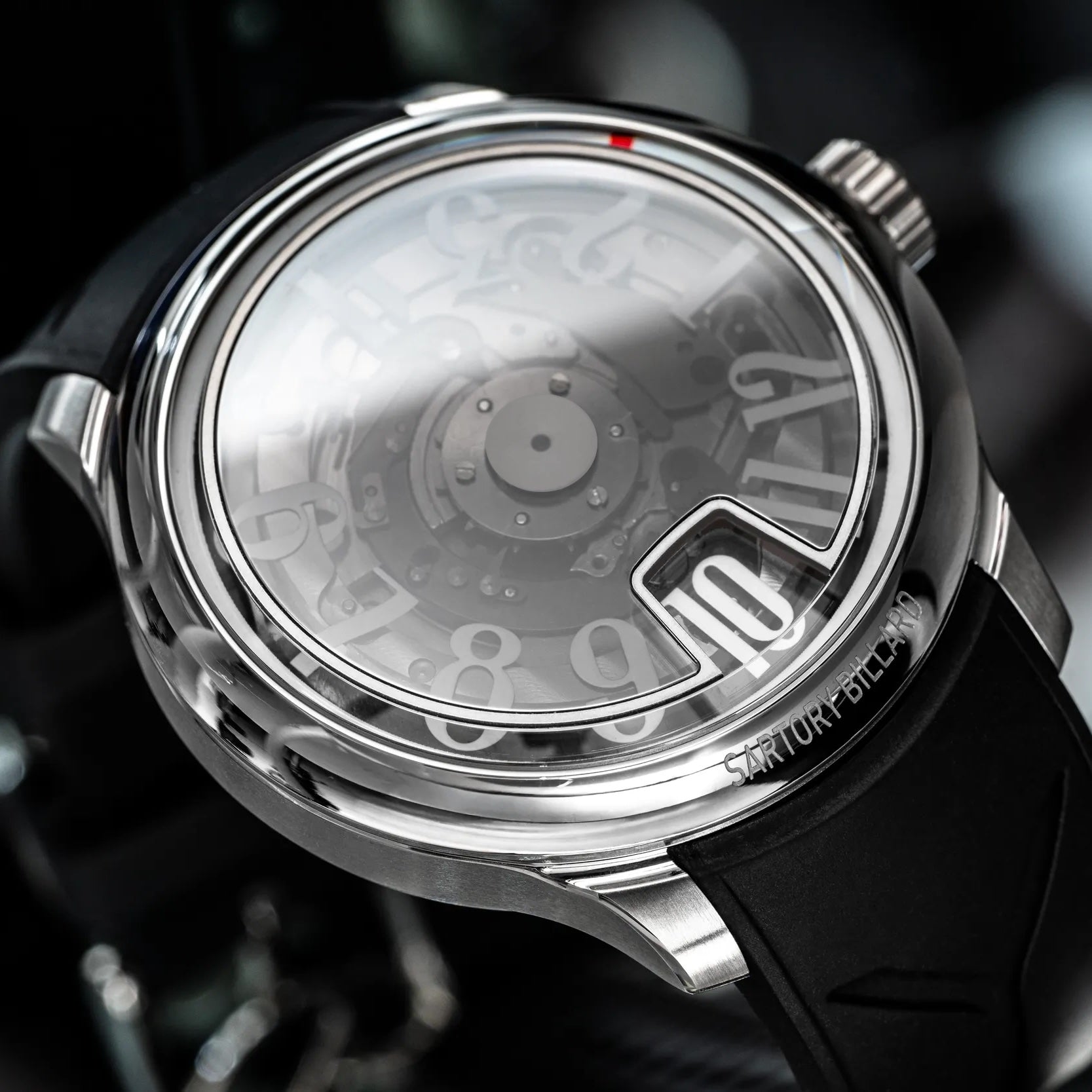 SB10 JUMPING HOUR – BLACK SAPPHIRE – SARTORY-BILLARD