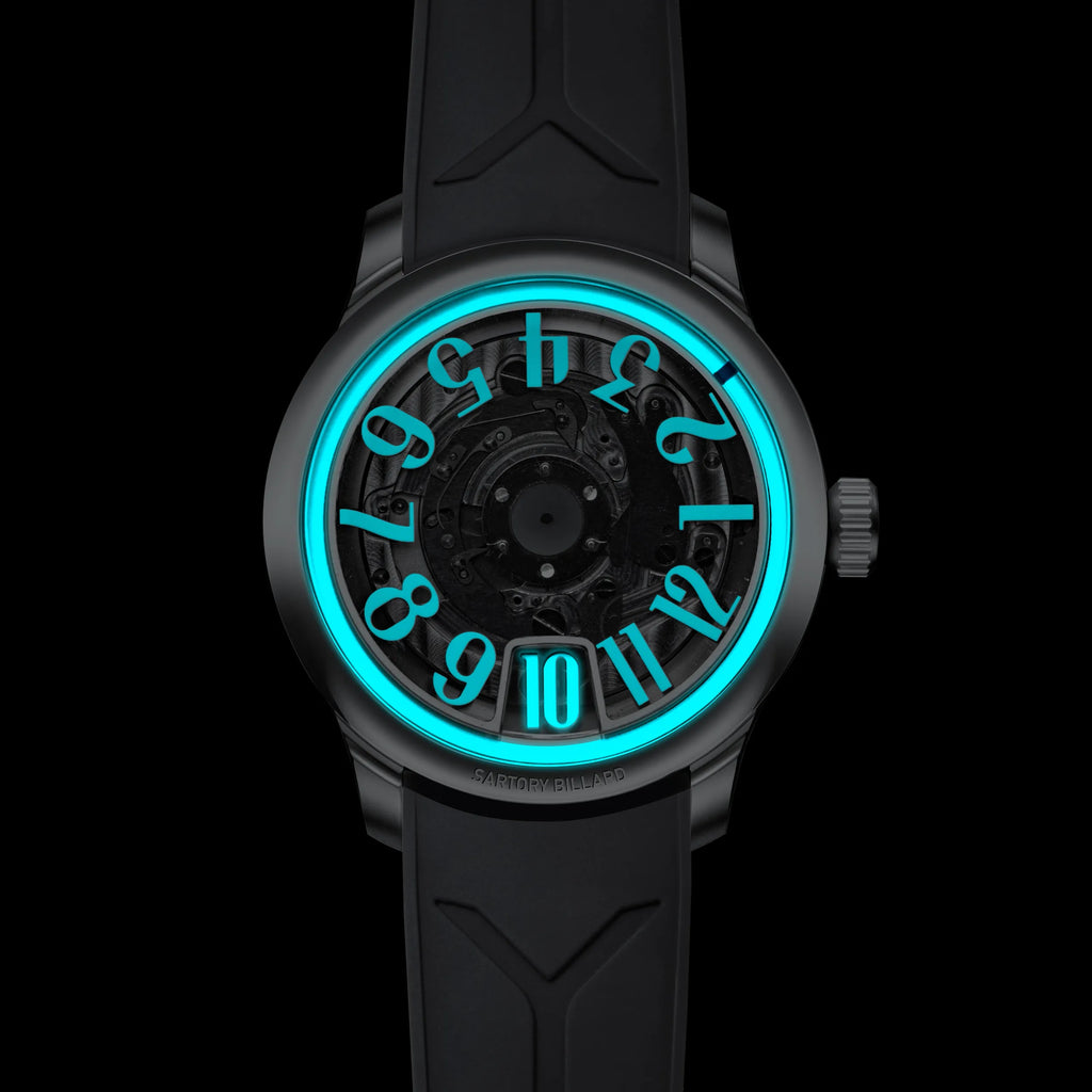 SB10 JUMPING HOUR – BLACK SAPPHIRE