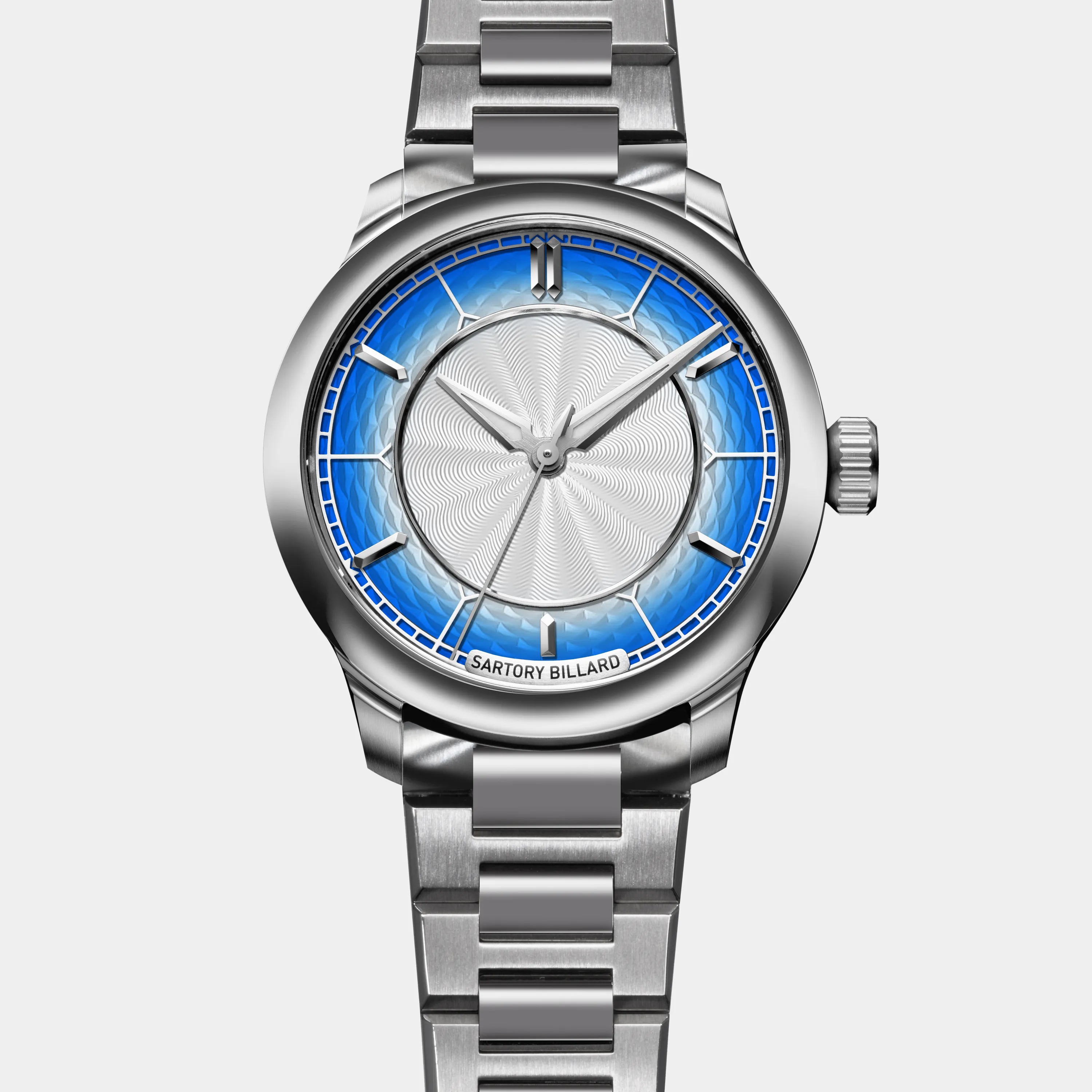 SB04-E EXQUISITE BLUE GUILLOCHÉ