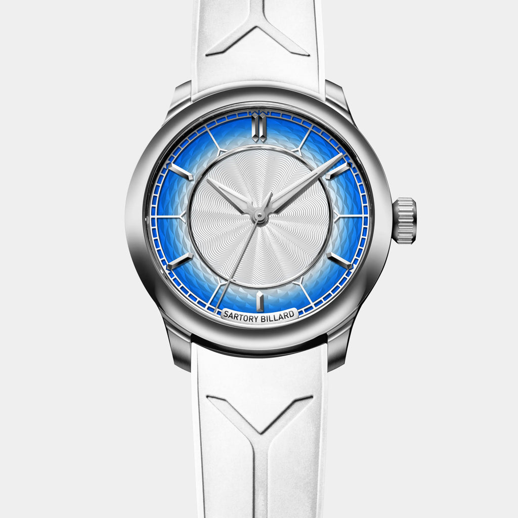 SB04-E EXQUISITE BLUE GUILLOCHÉ