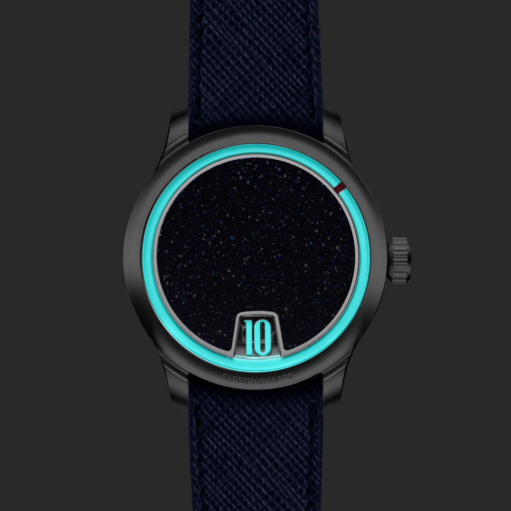 SB10 HEURE SAUTANTE BLUE AVENTURINE