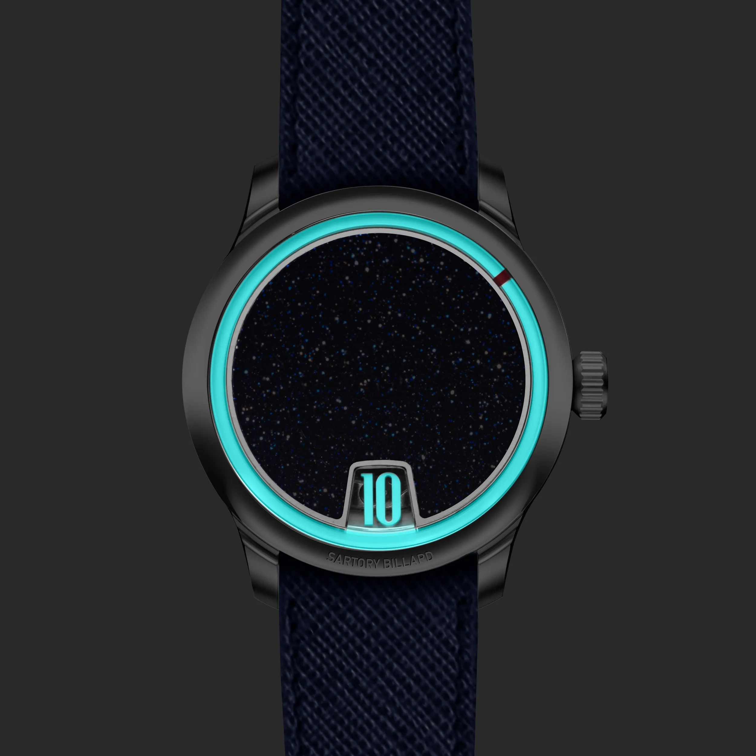 SB10 HEURE SAUTANTE BLUE AVENTURINE