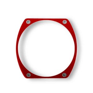 red bezel, lunette rouge